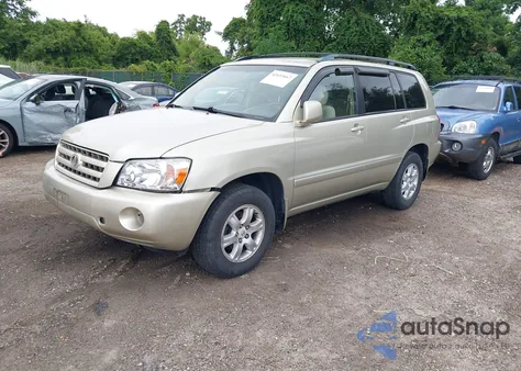 2003 Toyota Highlander from USA, damaged, VIN JTEGD21A130063341